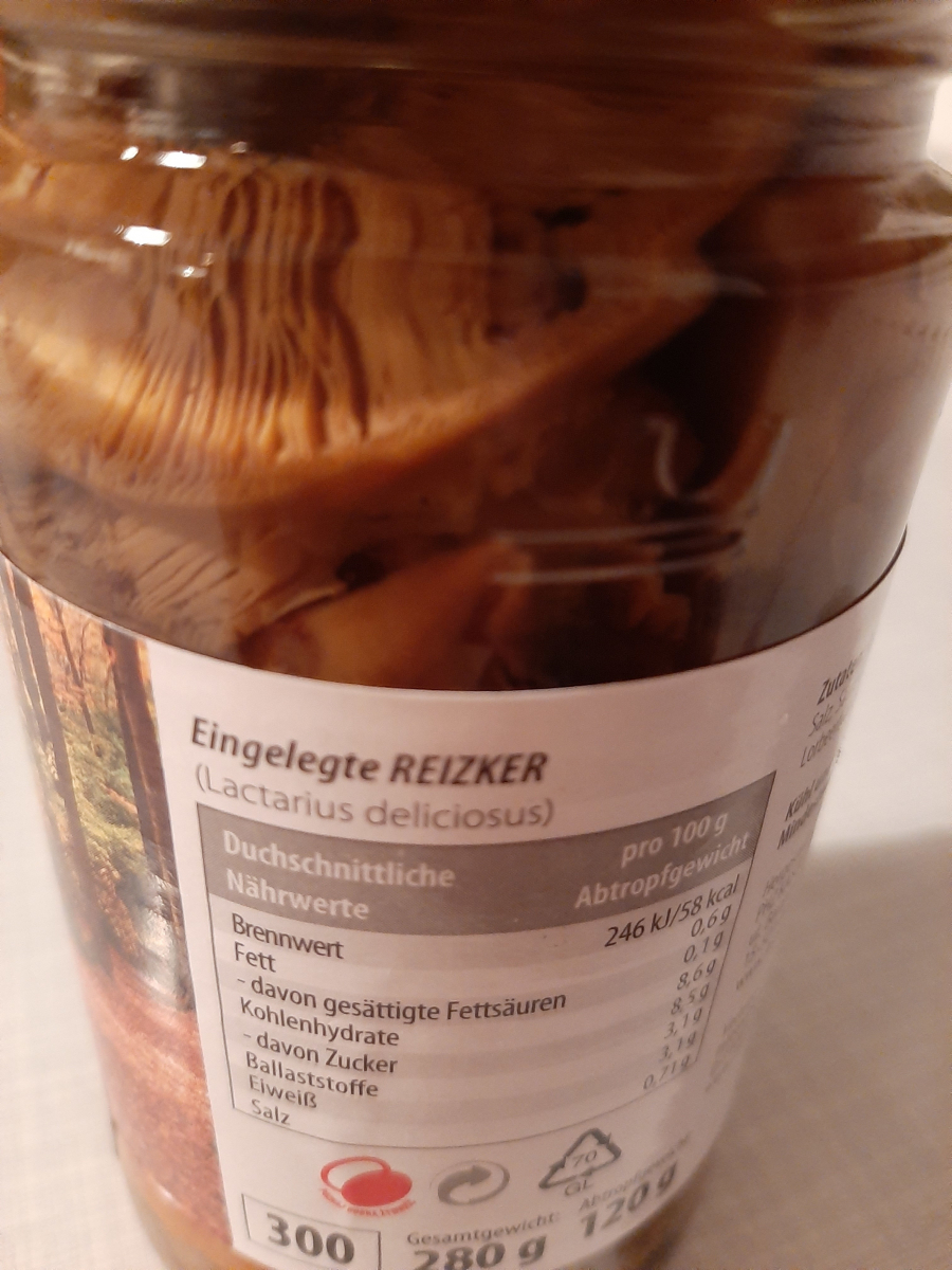 Verkostung: Eingelegte Edelreizger - Pilzzucht &amp; Pilze in der Küche ...